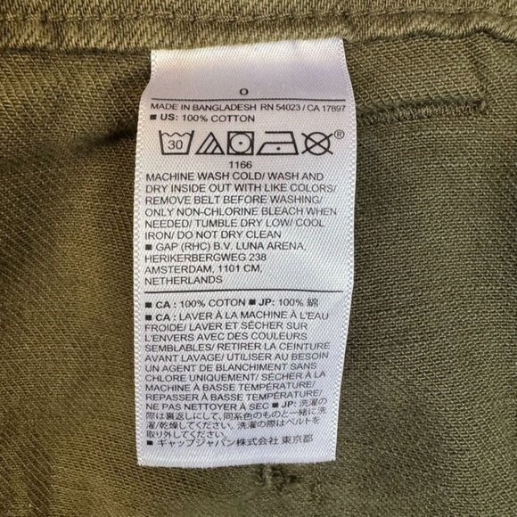 Banana Republic Factory Olive High Waist Shorts - Picture 9 of 10